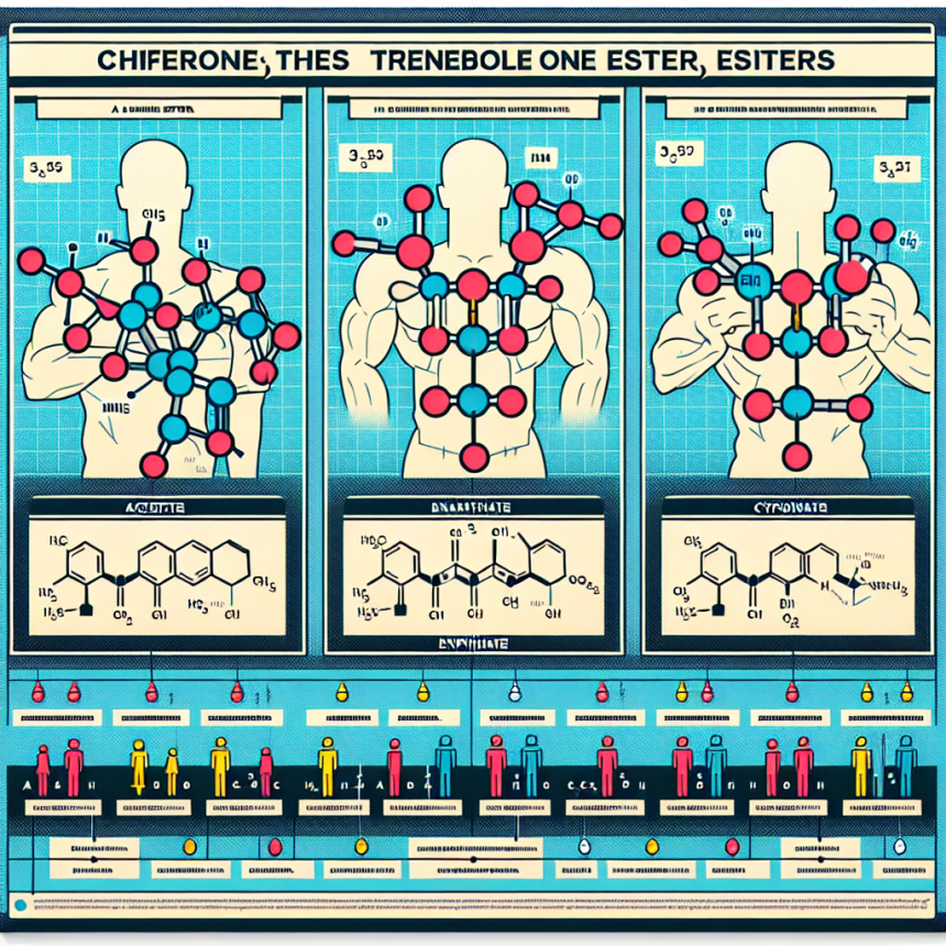 Comparing Trenbolone Esters: Acetate, Enanthate, and Cypionate