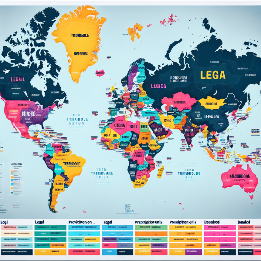 Legal Status and Availability of Trenbolone Around the World