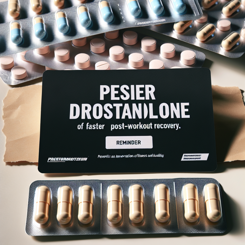 Drostanolone pills: the key to faster post-workout recovery