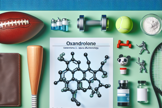 Role of oxandrolone in sports pharmacology