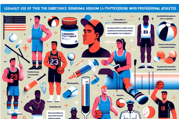 Legal use of sodium l-thyroxine in professional athletes
