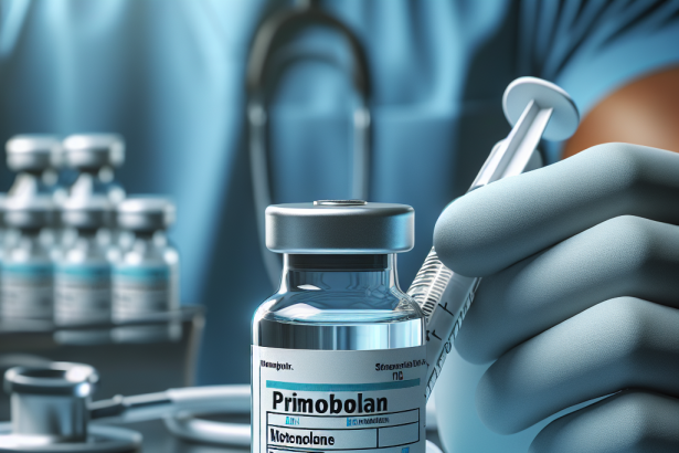 Performance enhancement: primobolan (metenolone) injection solution