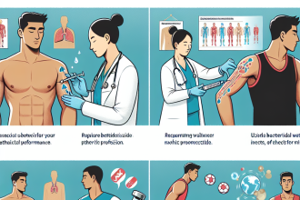 How to use bactericidal water injections to improve athletic performance