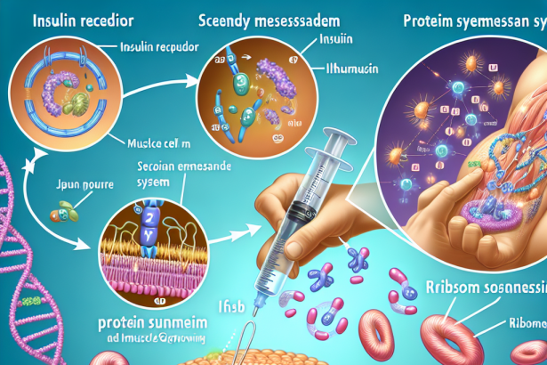 Effects of insulin on muscle hypertrophy