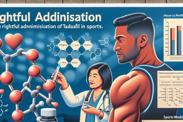 The importance of proper administration of tadalafil citrate in sports