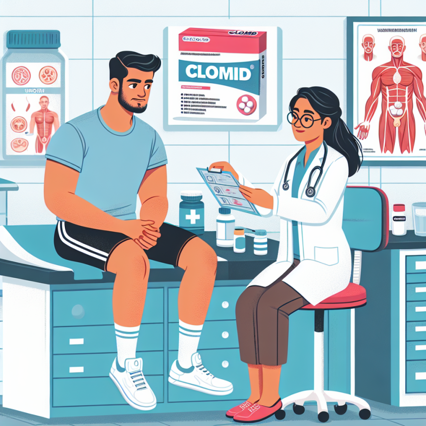 Treating hypogonadism in athletes with clomid