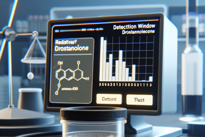 Detection window of drostanolone pillole in urine tests