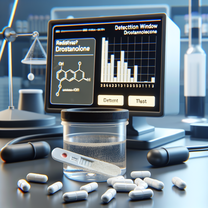 Detection window of drostanolone pillole in urine tests