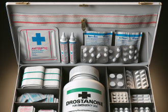 Emergency use cases for drostanolone pillole
