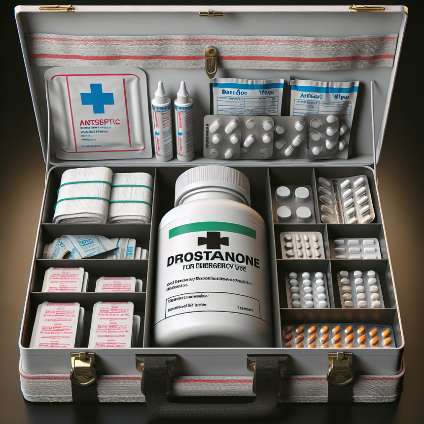 Emergency use cases for drostanolone pillole