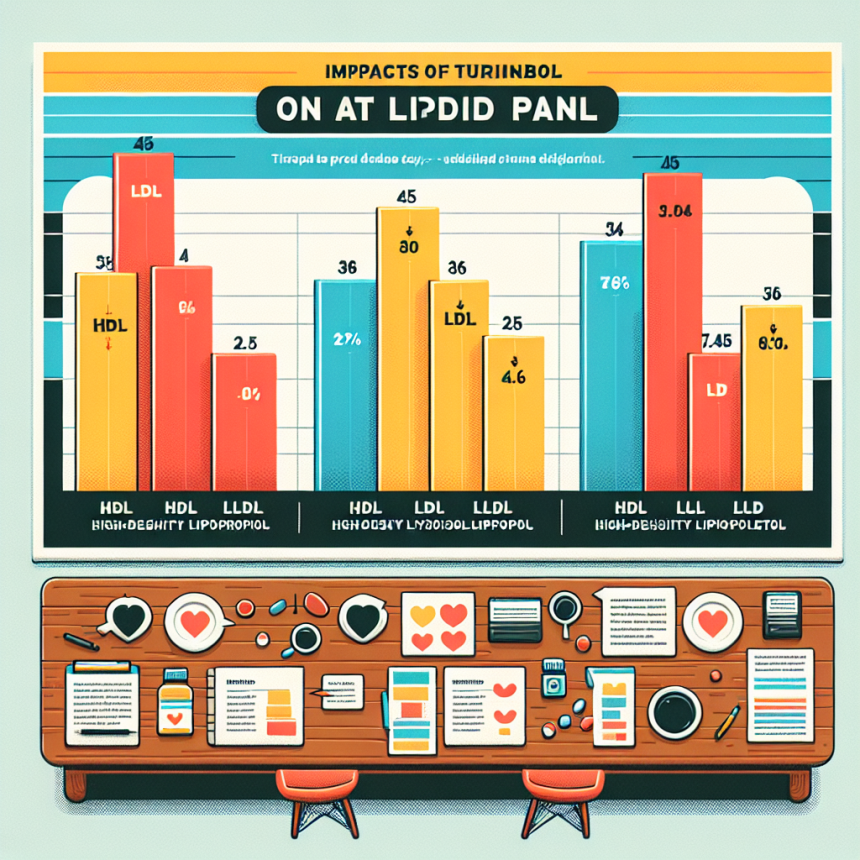 Lipid panel changes from turinabol: hdl, ldl, triglycerides
