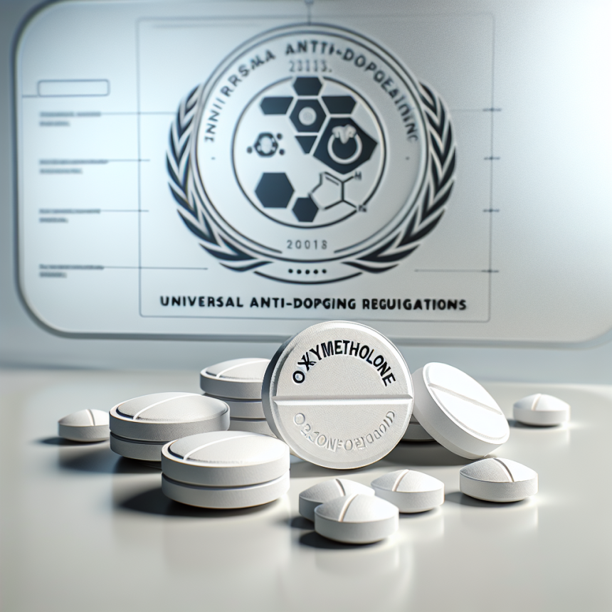 Oxymetholone compresse and anti-doping regulations (wada)