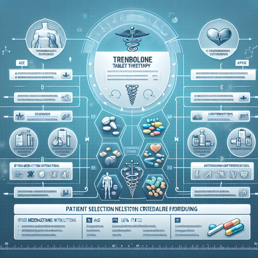 Patient selection criteria for trenbolone compresse therapy