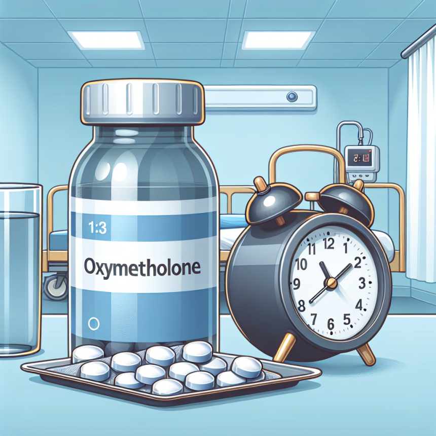 Post-surgical use of oxymetholone compresse