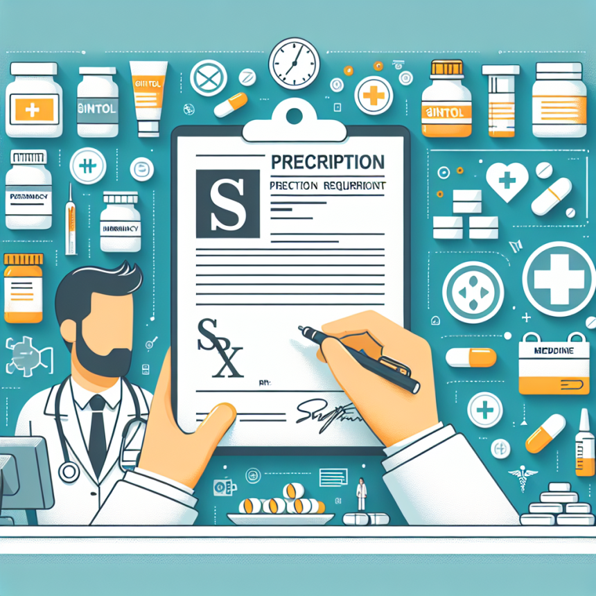 Prescription requirements for sintol
