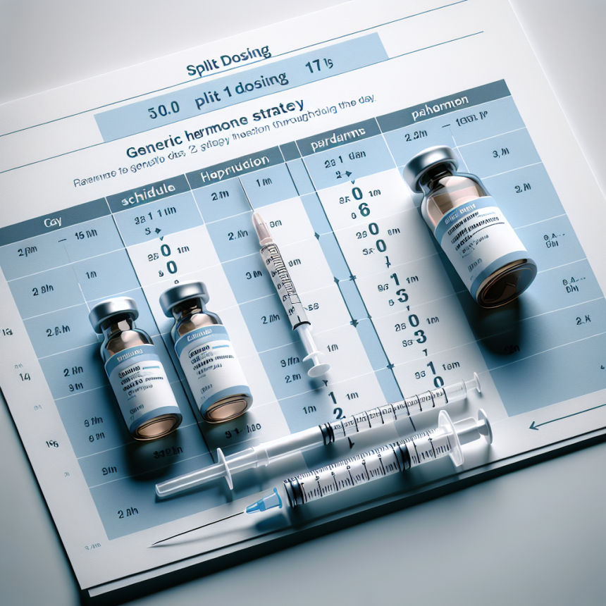 Split dosing strategy for methandienone injection
