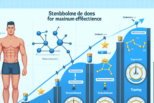 Timing of stenbolone doses for maximum effectiveness